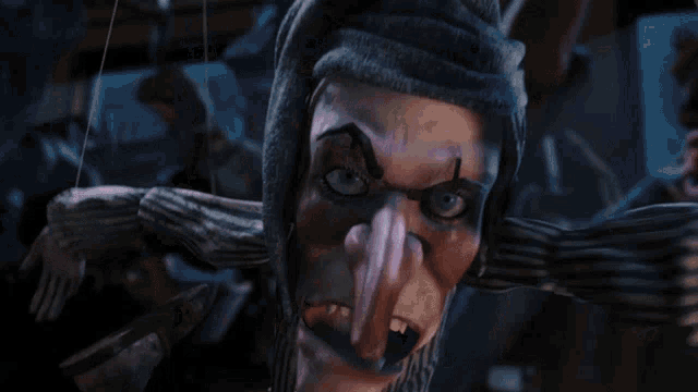 Angry Puppet The Ebenezer Scrooge Puppet GIF - Angry Puppet The Ebenezer Scrooge Puppet The Polar Express - Discover & Share GIFs