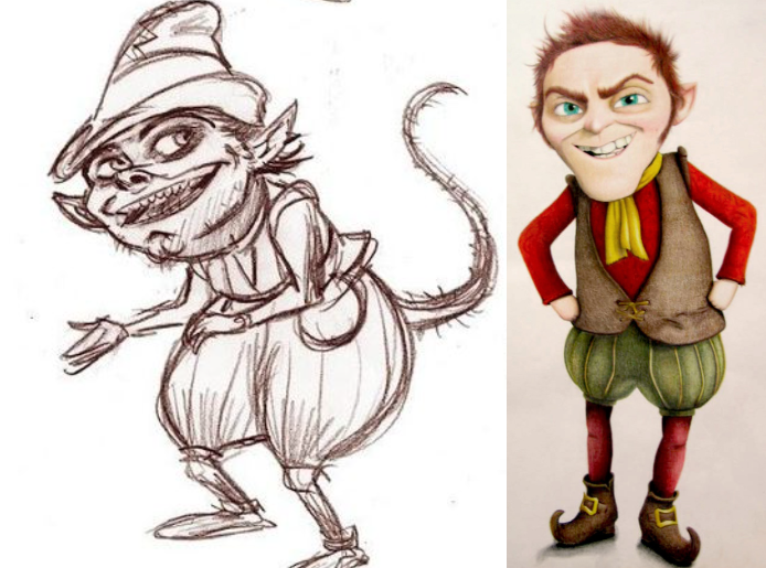 Movie Character Concept Art We're Glad Didn't Make the Final Cut